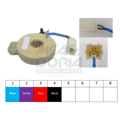 Sensore angolo sterzata MEAT & DORIA 93071