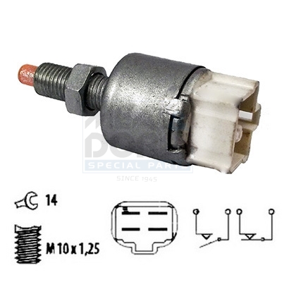 Interruttore luce freno MEAT & DORIA 35007