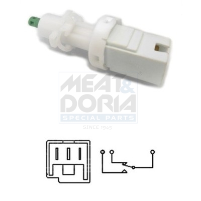 Interruttore luce freno MEAT & DORIA 35012