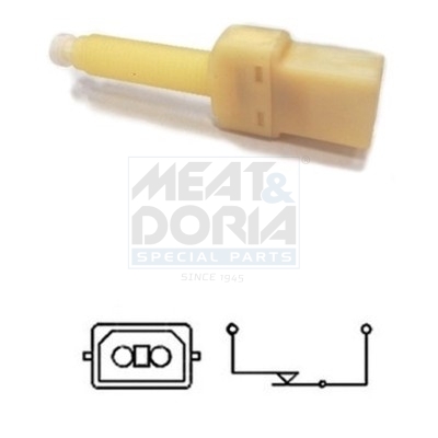 Interruttore luce freno MEAT & DORIA 35014
