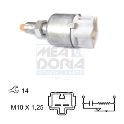 Interruttore luce freno MEAT & DORIA 35016