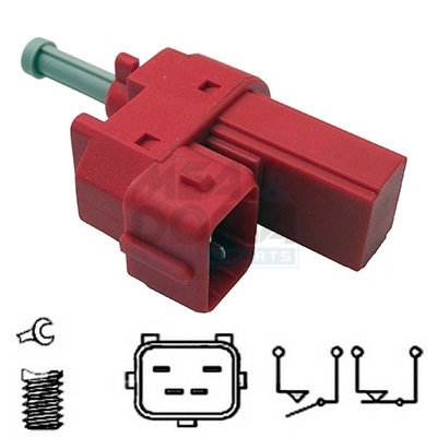 Interruttore luce freno MEAT & DORIA 35028