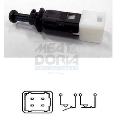 Interruttore luce freno MEAT & DORIA 35033
