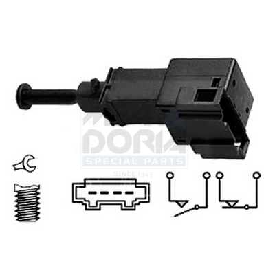 Interruttore luce freno MEAT & DORIA 35035
