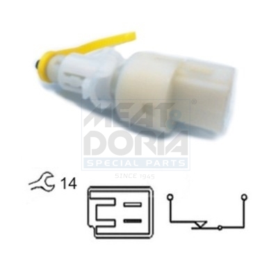 Interruttore luce freno MEAT & DORIA 35037