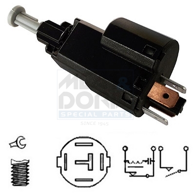Interruttore luce freno MEAT & DORIA 35039