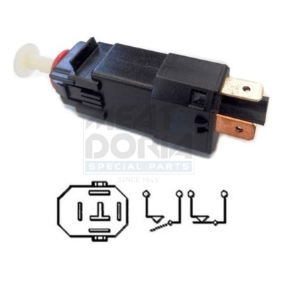 Interruttore luce freno MEAT & DORIA 35064