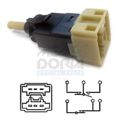 Interruttore luce freno MEAT & DORIA 35065