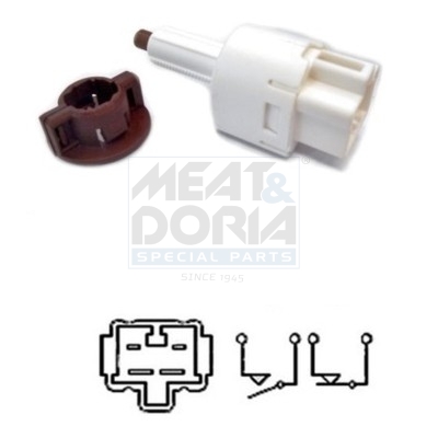 Interruttore luce freno MEAT & DORIA 35071