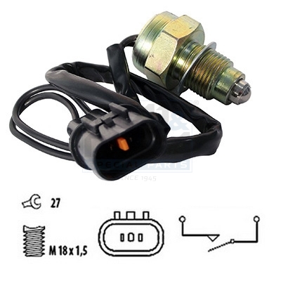 Interruttore, luce di retromarcia MEAT & DORIA 36079