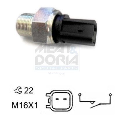 Interruttore, luce di retromarcia MEAT & DORIA 36081