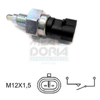 Interruttore, luce di retromarcia MEAT & DORIA 36082