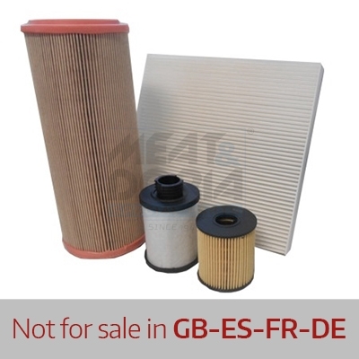 Kit filtri MEAT & DORIA FKFIA165