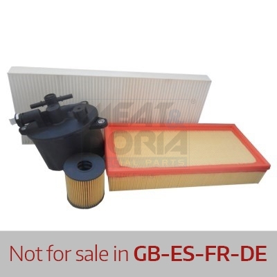 Kit filtri MEAT & DORIA FKFIA216
