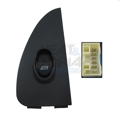 Interruttore, alzacristallo MEAT & DORIA 26033