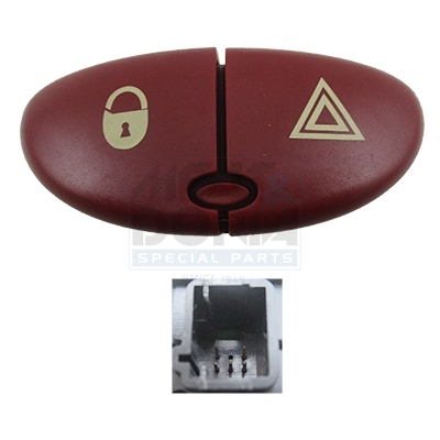 Interruttore, lampeggiatore d'emergenza MEAT & DORIA 23666