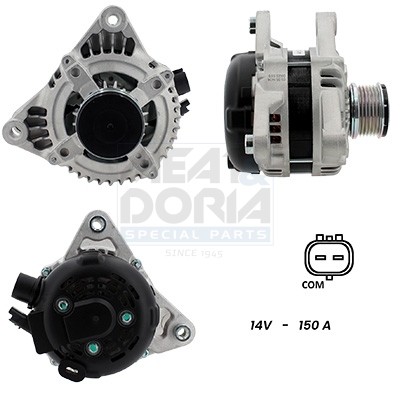 Alternatore MEAT & DORIA 5540422
