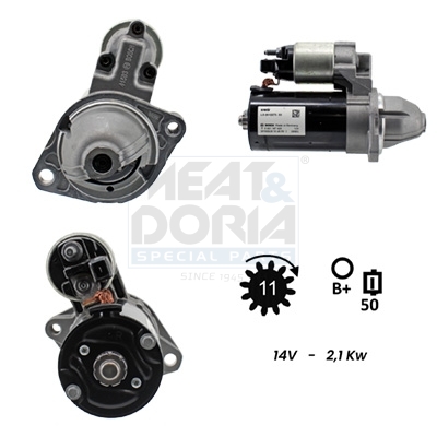 Motorino d'avviamento MEAT & DORIA 5010886G