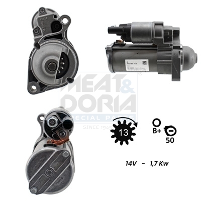 Motorino d'avviamento MEAT & DORIA 5010887G