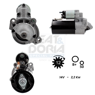 Motorino d'avviamento MEAT & DORIA 5010542G