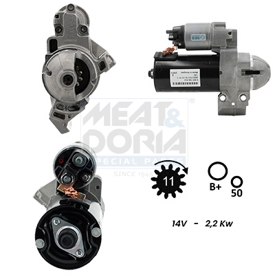 Motorino d'avviamento MEAT & DORIA 5010194G