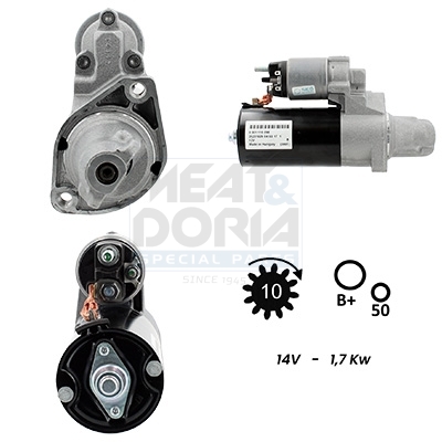 Motorino d'avviamento MEAT & DORIA 5010323G