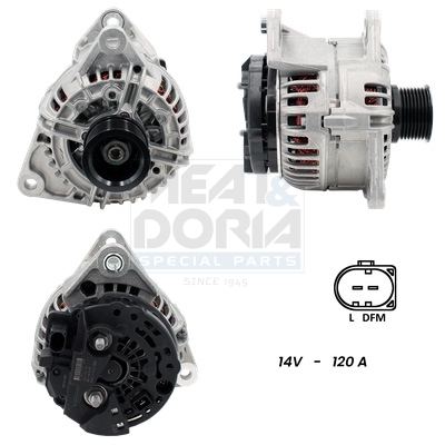 Alternatore MEAT & DORIA 5510746G