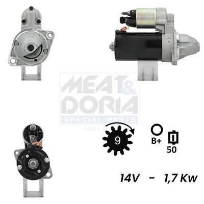 Motorino d'avviamento MEAT & DORIA 5010477G