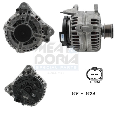 Alternatore MEAT & DORIA 5510478G