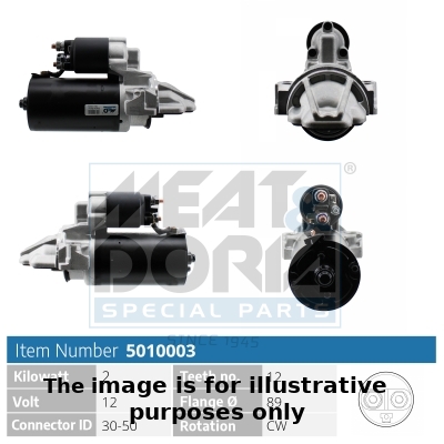 Motorino d'avviamento MEAT & DORIA 5010003G