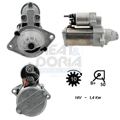 Motorino d'avviamento MEAT & DORIA 5010059G