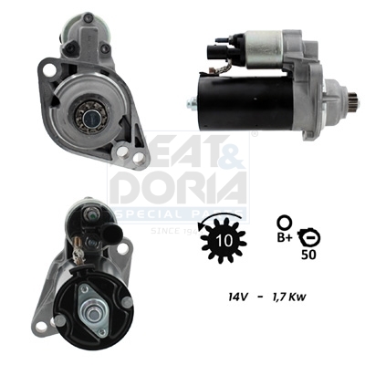 Motorino d'avviamento MEAT & DORIA 5010047G