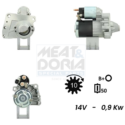 Motorino d'avviamento MEAT & DORIA 5035726G