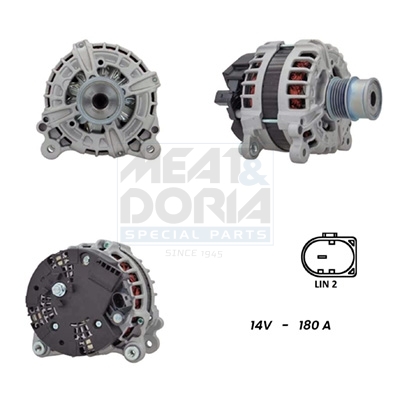 Alternatore MEAT & DORIA 5510668G
