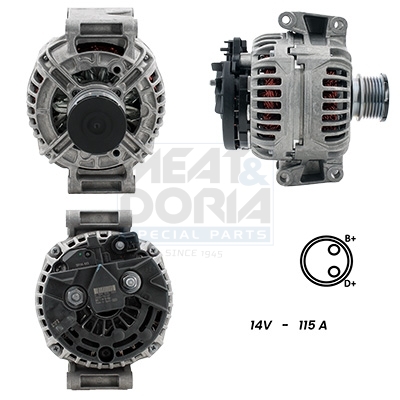 Alternatore MEAT & DORIA 5510096G