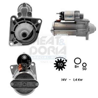 Motorino d'avviamento MEAT & DORIA 5010190G