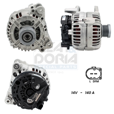 Alternatore MEAT & DORIA 5510543G
