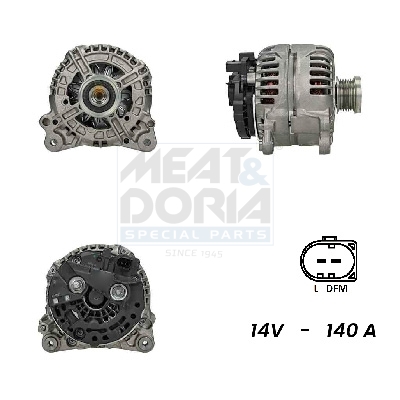 Alternatore MEAT & DORIA 5510666G