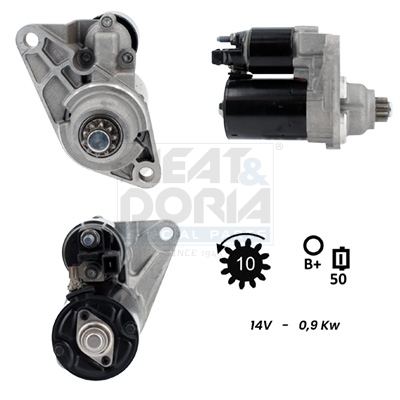 Motorino d'avviamento MEAT & DORIA 5010302G