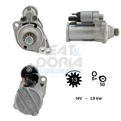 Motorino d'avviamento MEAT & DORIA 5010258G