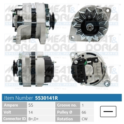 Alternatore MEAT & DORIA 5530141R