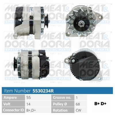 Alternatore MEAT & DORIA 5530234R