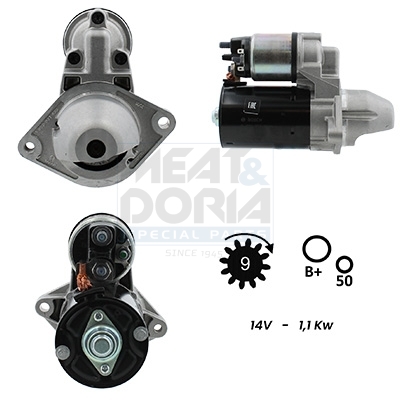 Motorino d'avviamento MEAT & DORIA 5010005G