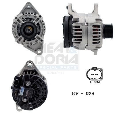 Alternatore MEAT & DORIA 5510144G