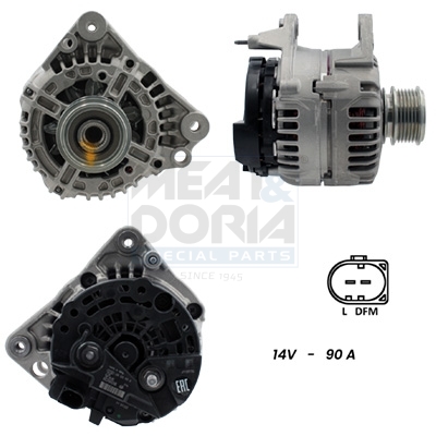 Alternatore MEAT & DORIA 5510050G