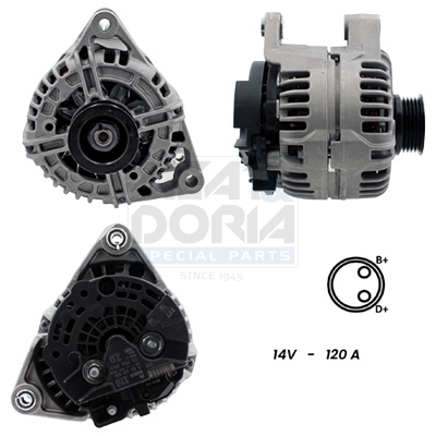 Alternatore MEAT & DORIA 5510401G