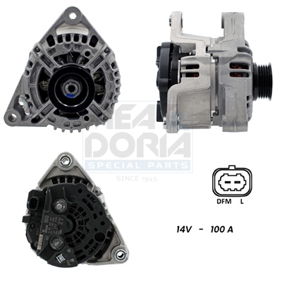 Alternatore MEAT & DORIA 5510147G