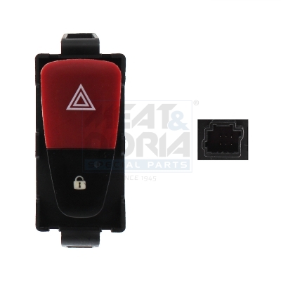 Interruttore, lampeggiatore d'emergenza MEAT & DORIA 23686