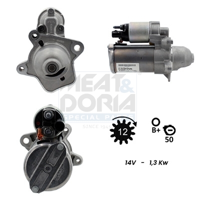 Motorino d'avviamento MEAT & DORIA 5010923G