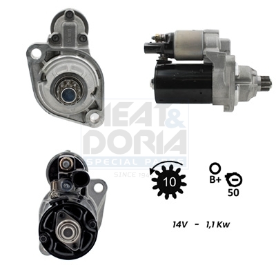 Motorino d'avviamento MEAT & DORIA 5010268G